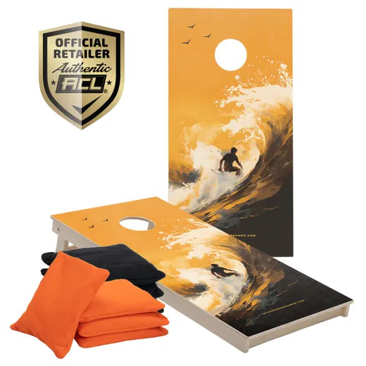 SURF - Cornhole Set - 2 board / 2x4 bags