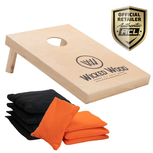 Cornhole Starting Kit - 90x60 - 1x Board / 2x4 Bags - Wicked Wood