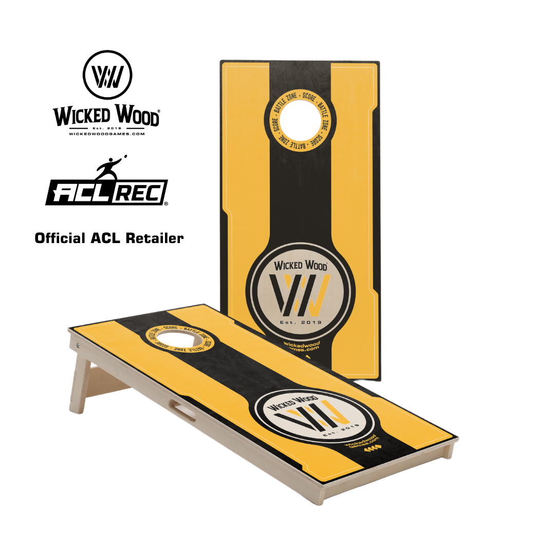 BATTLE ZONE - Cornhole Set - 12mm Cornhole sets Wicked Wood Games