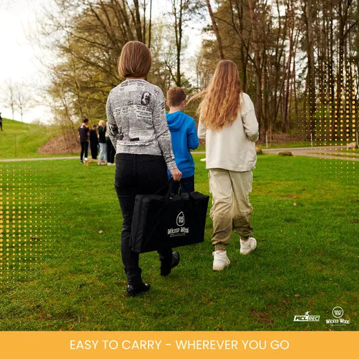 Cornhole Set Mini - Wicked Wood - 60x30cm - Incl zakjes en Draagtas