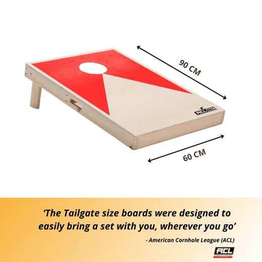 Cornhole Set - 90x60 - Red
