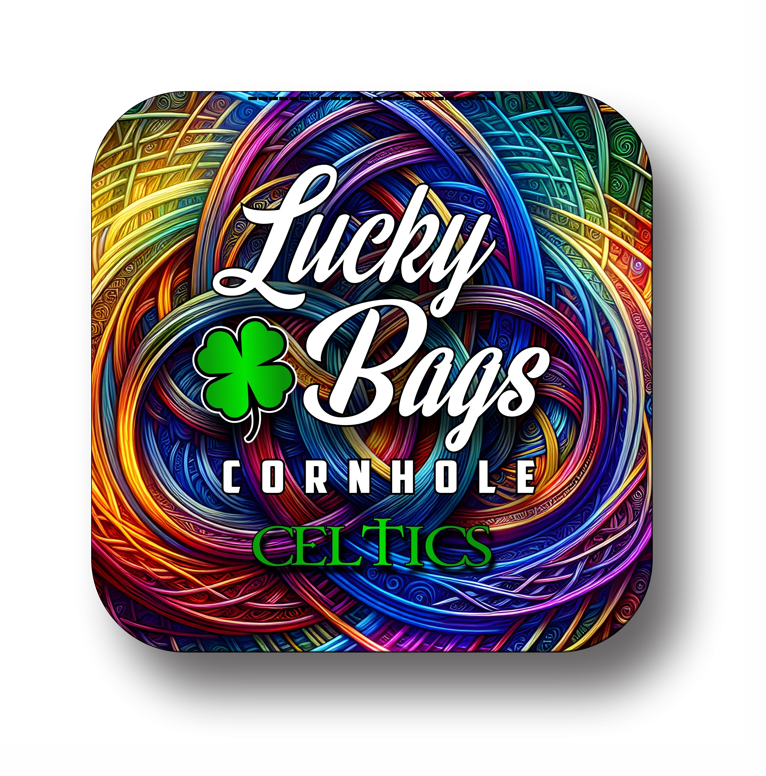 Lucky Bags Celtics 2025 - ACL Pro - 1x4 Cornhole Bags Cornhole Bags Lucky Bags
