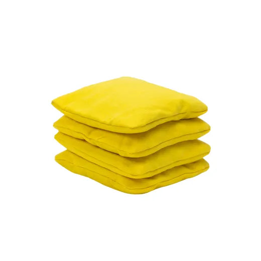Kids Cornhole Bags - 240gr - 1x4 Cornhole Bags - Geel