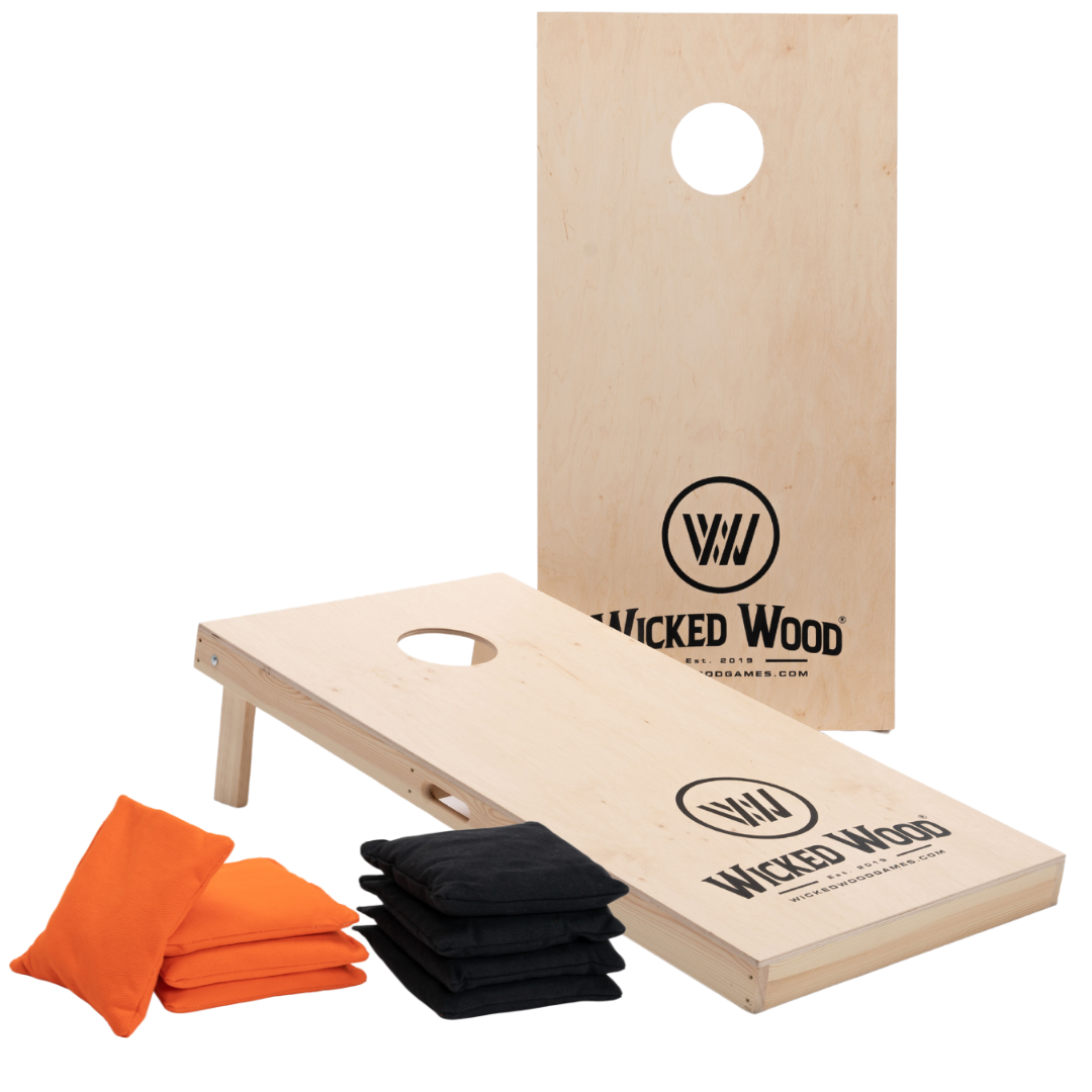 Cornhole Set - 120x60 - Wicked Wood Design Cornhole sets Wicked Wood Games