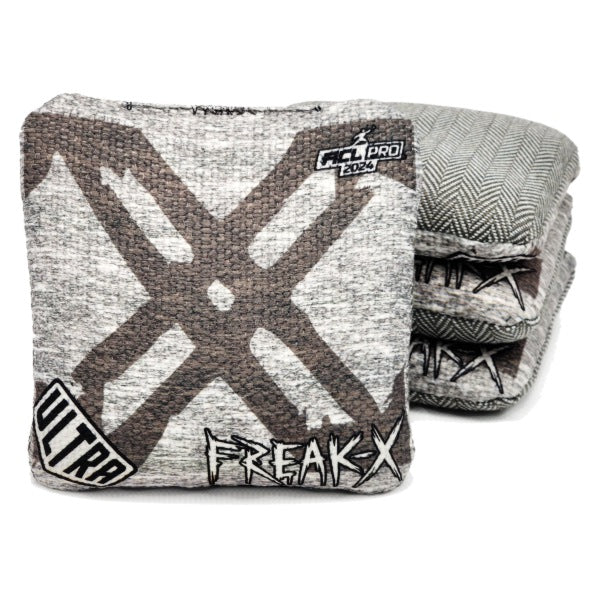 Ultra Freak X 2025 - 1x4 Cornhole Bags Cornhole Bags Ultra Cornhole Greystone