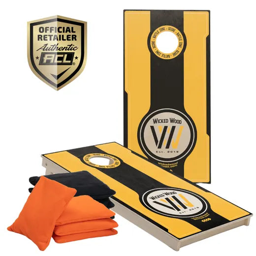 BATTLE ZONE - Cornhole Set - 2 board / 2x4 bags