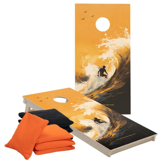 SURF - Cornhole Set - 2 board / 2x4 bags