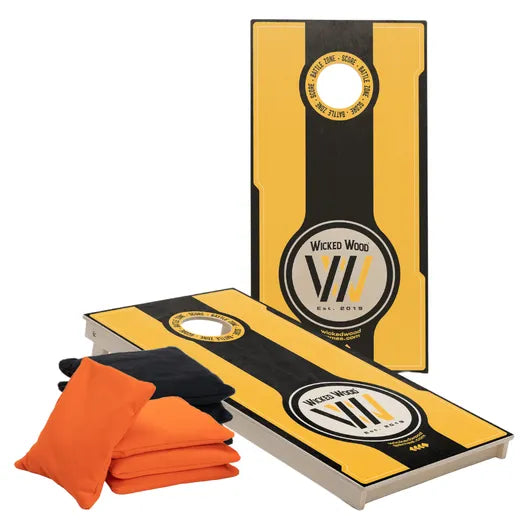 BATTLE ZONE - Cornhole Set - 2 board / 2x4 bags