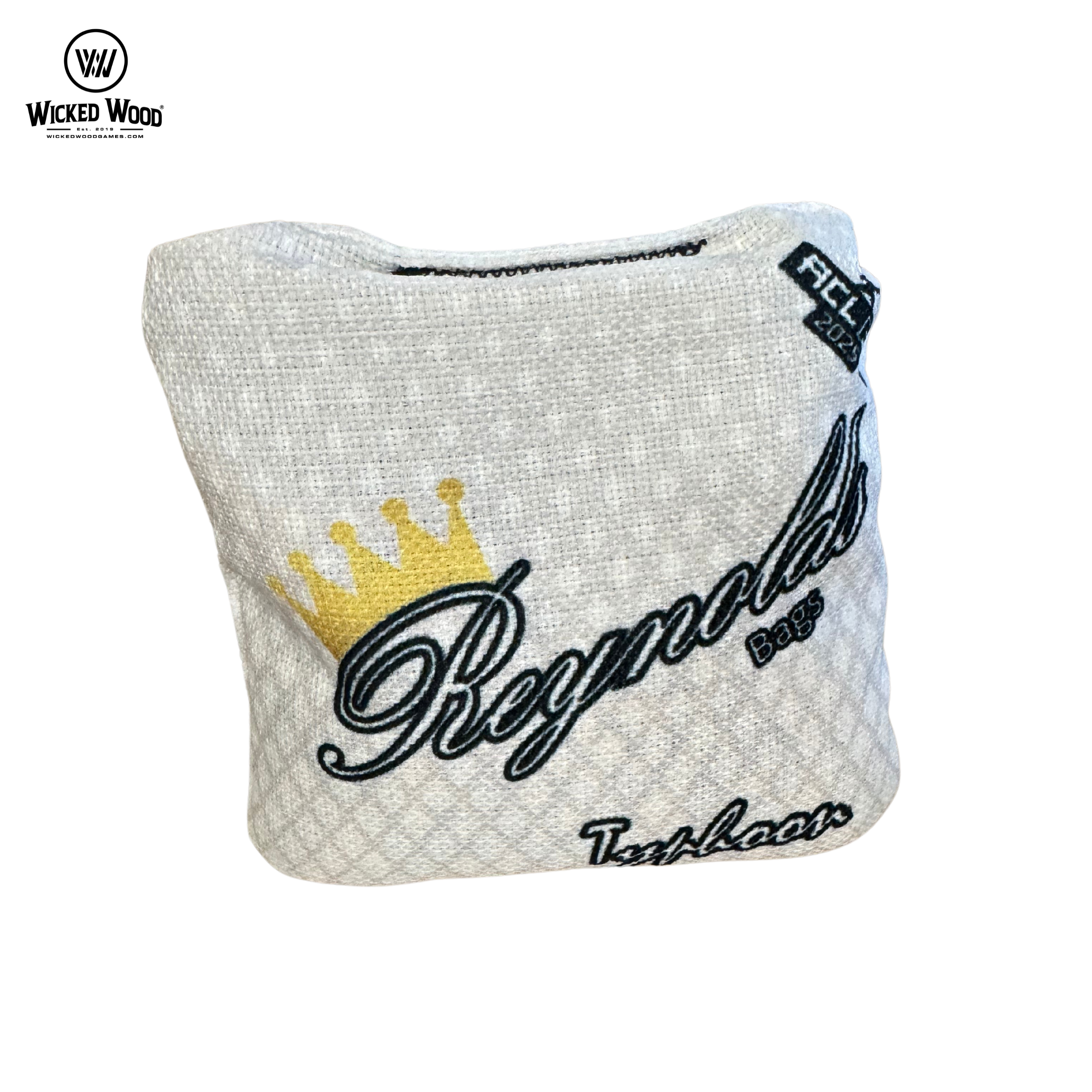 Reynolds Typhoon 2025 Bags - 1x4 Cornhole Bags Cornhole Bags Reynolds White