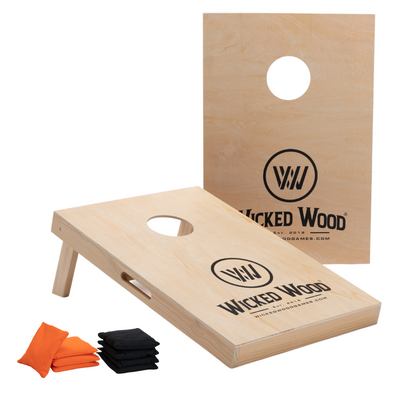Wicked Wood Games Borsa Per Trasporto Tavole Cornhole, 90x60 Cm, Capacità 20 Kg, Per 1 Tavola
