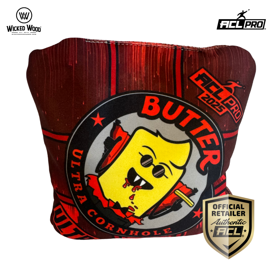 Ultra Butterfly 2025 - 1x4 Cornhole-väskor