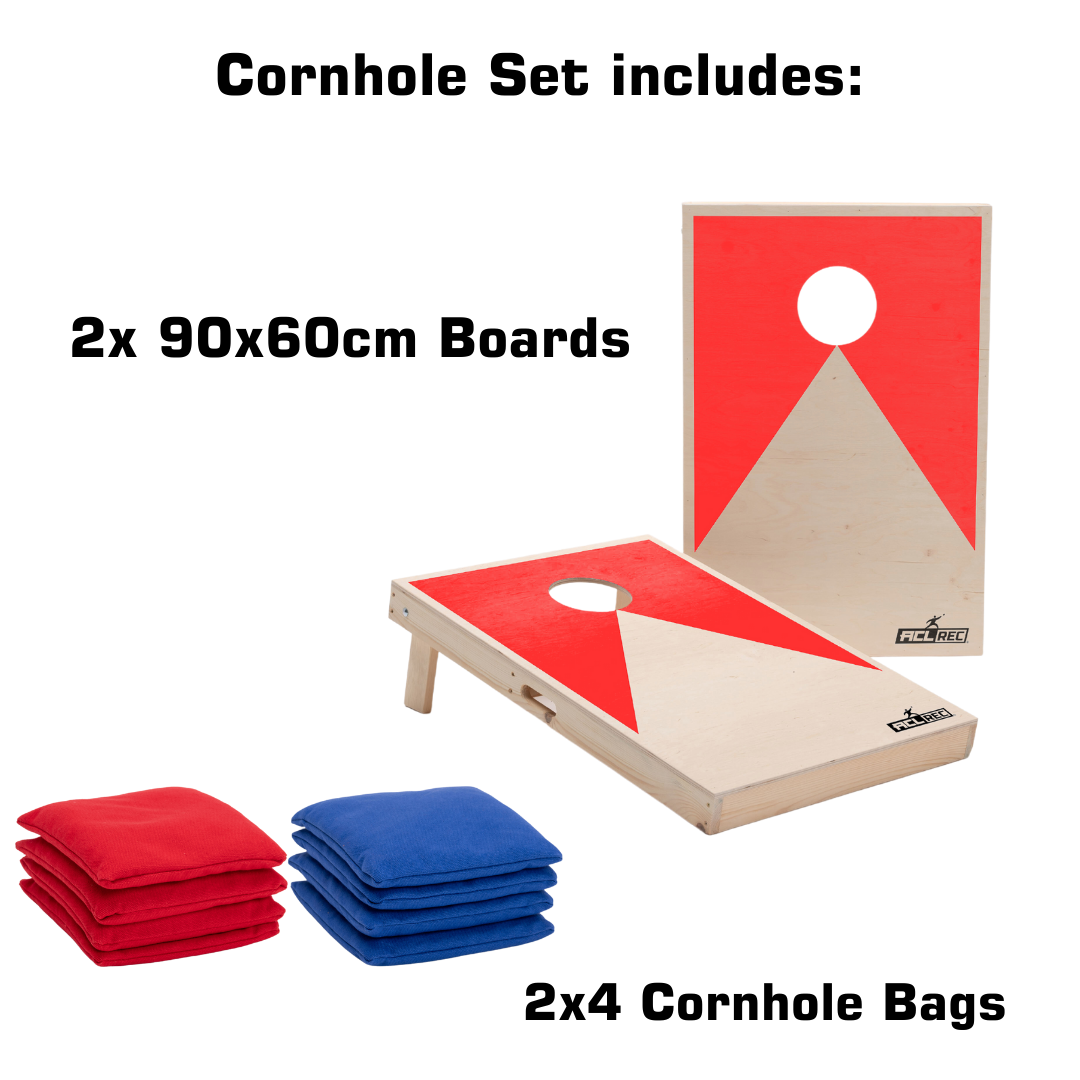 Cornhole Set - 90x60 - Red