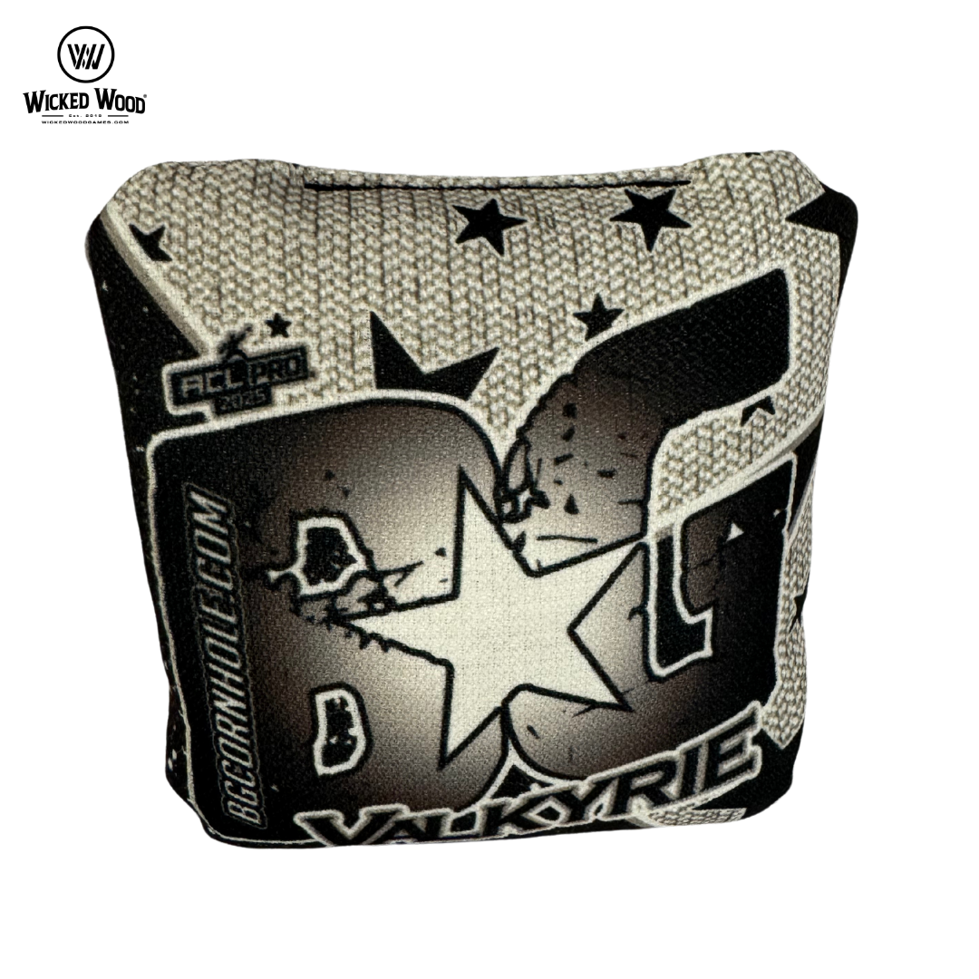 BG Valkyrie - ACL Pro 2025 - 1x4 Cornhole Bags Cornhole Bags BG Cornhole Grey