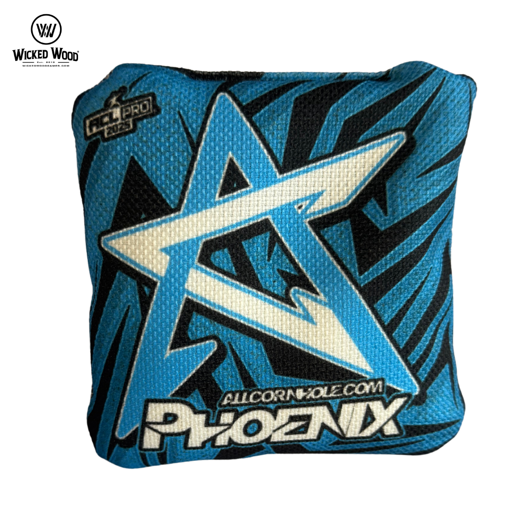 AllCornhole Phoenix 2025 - 1x4 Cornhole Bags Cornhole Bags AllCornhole Blue/Black