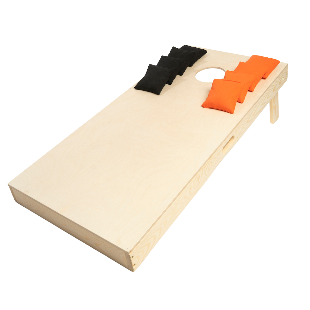 Cornhole Starting Kit - 120x60 - Blanco - 1x Board / 2x4 Bags