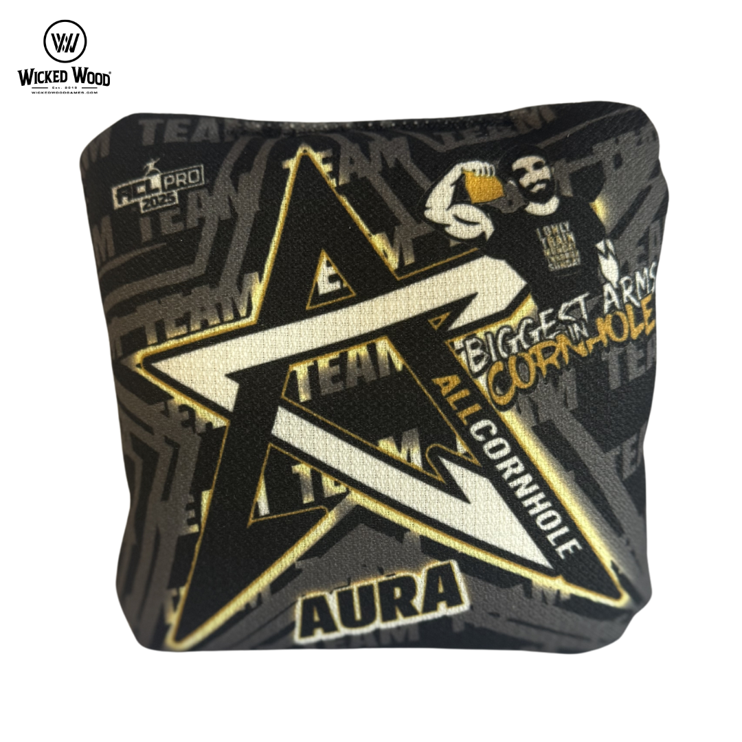 AllCornhole Aura 2025 - 1x4 Cornhole Bags Cornhole Bags AllCornhole Jimmy Youmans