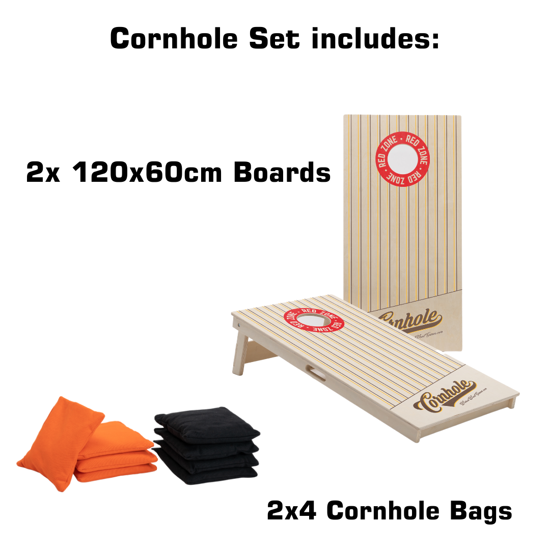 VINTAGE SPORT - Cornhole Set -  2 board / 2x4 zakjes
