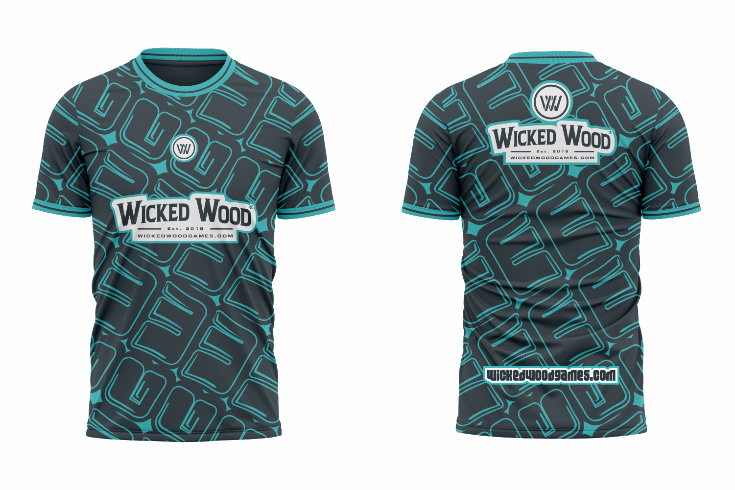 Wicked Wood 2025 Jersey - Dark Green Wicked Wood Games