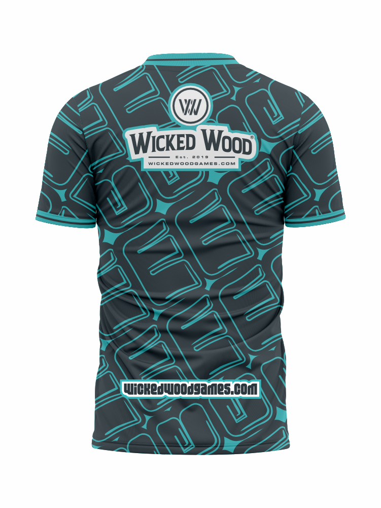 Wicked Wood 2025 Jersey - Dark Green Wicked Wood Games