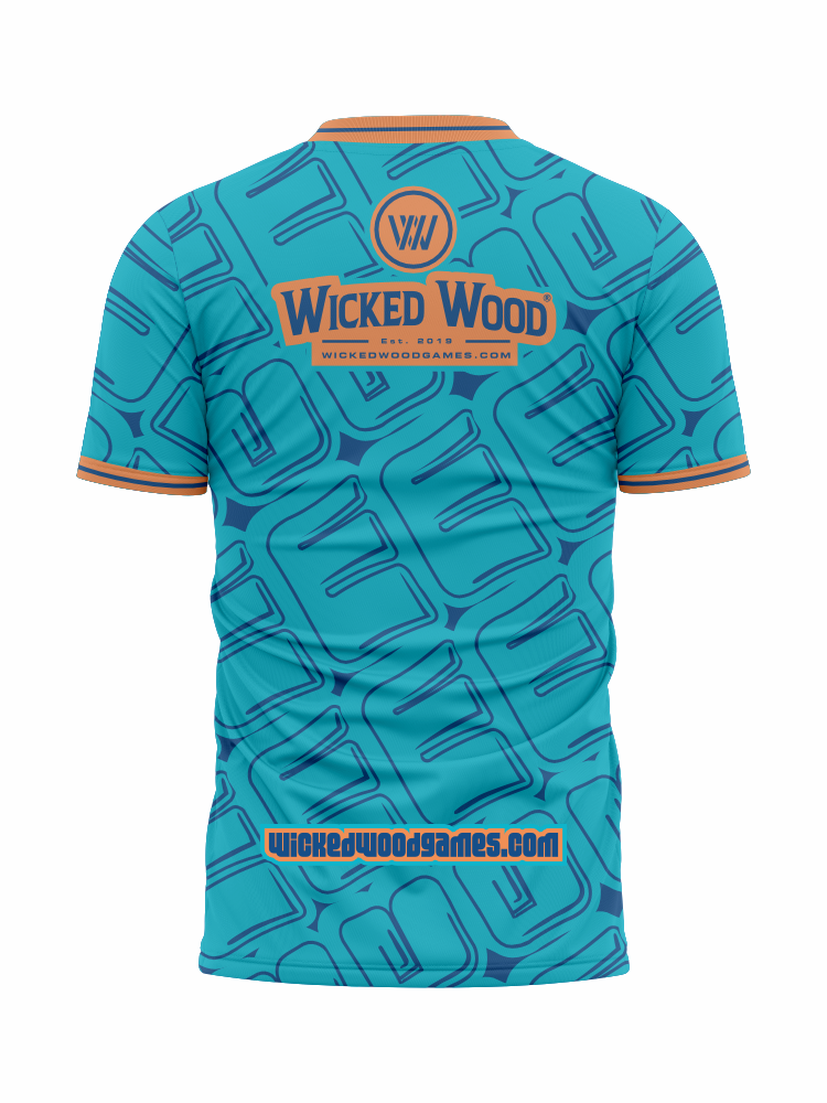 Wicked Wood 2025 Jersey - Light Blue Wicked Wood Games