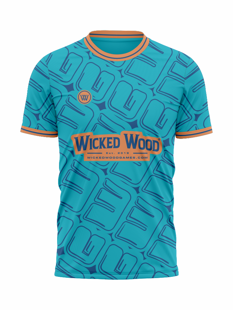 Wicked Wood 2025 Jersey - Light Blue Wicked Wood Games