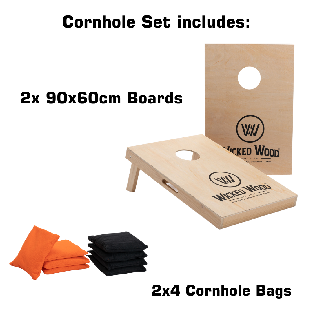 Cornhole Set - 90x60 - Wicked Wood Design