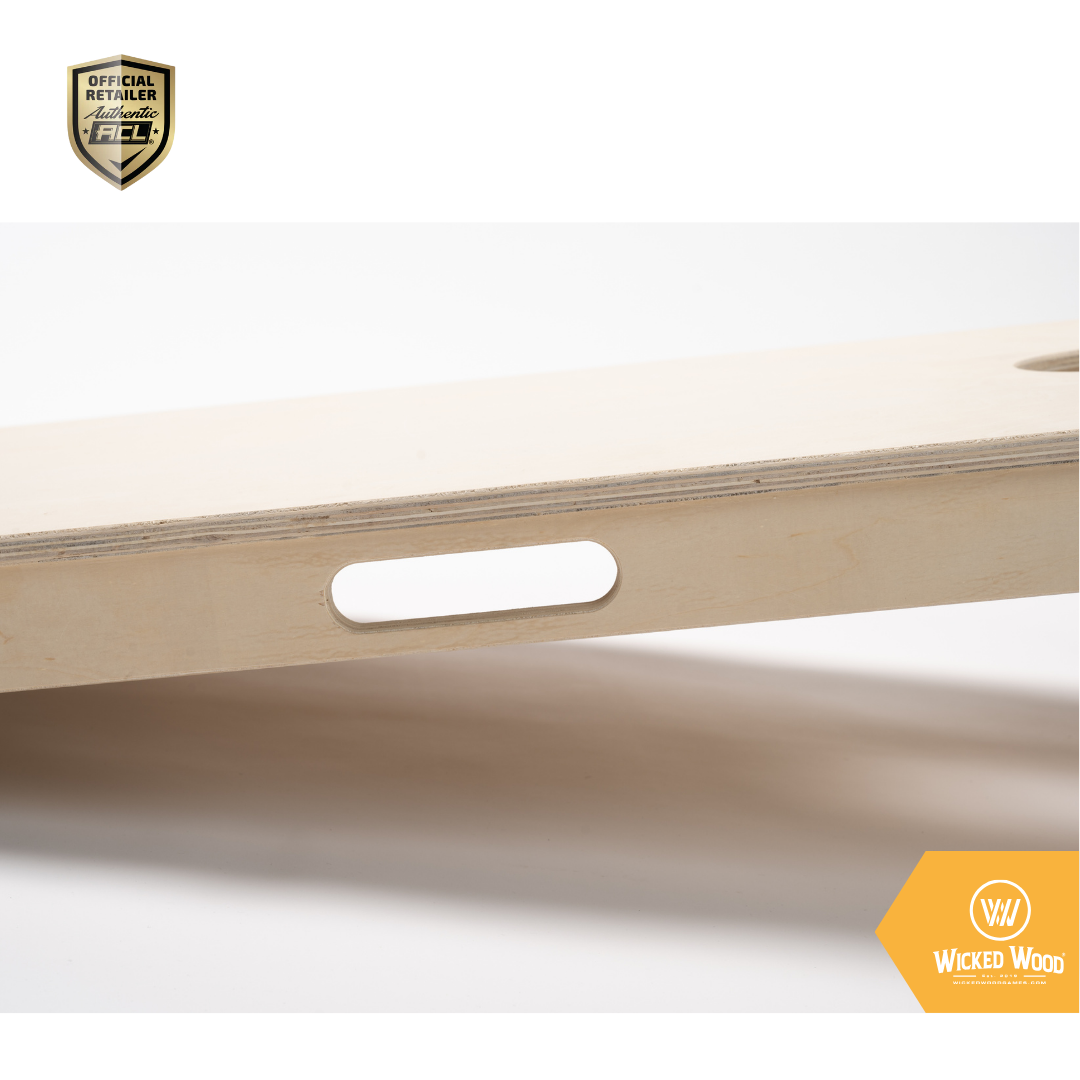 Cornhole Starting Kit - 12mm / 15mm - 120x60 - 1x Board / 2x4 Bags