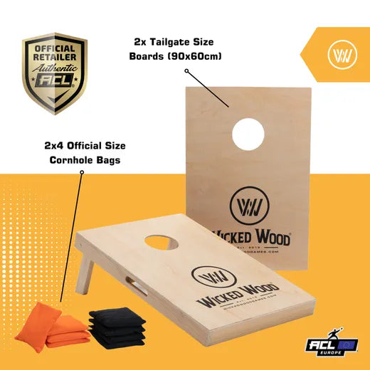 Cornhole Set - 90x60 - Wicked Wood Design