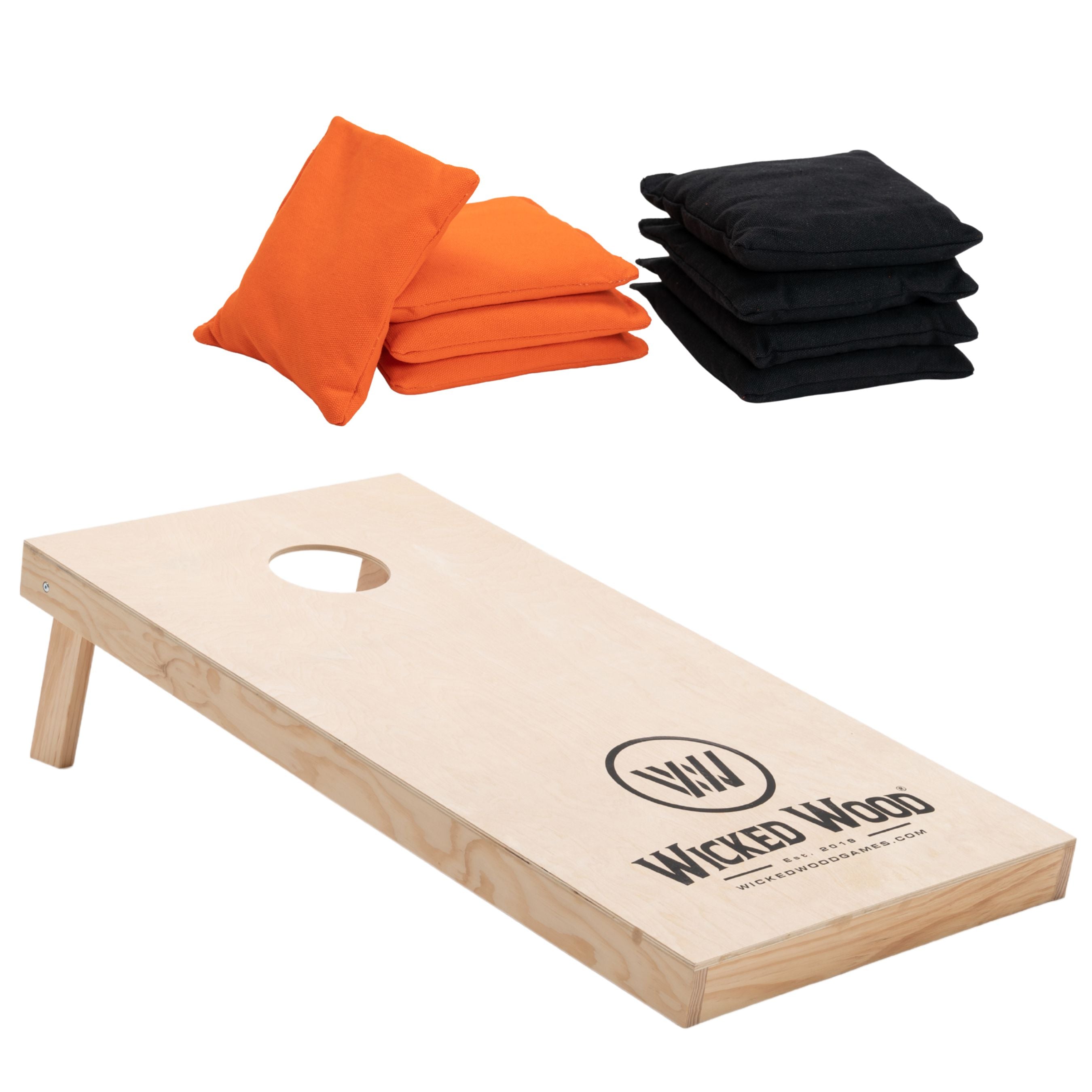 Cornhole Starting Kit - 120x60 - 1x Board / 2x4 Bags