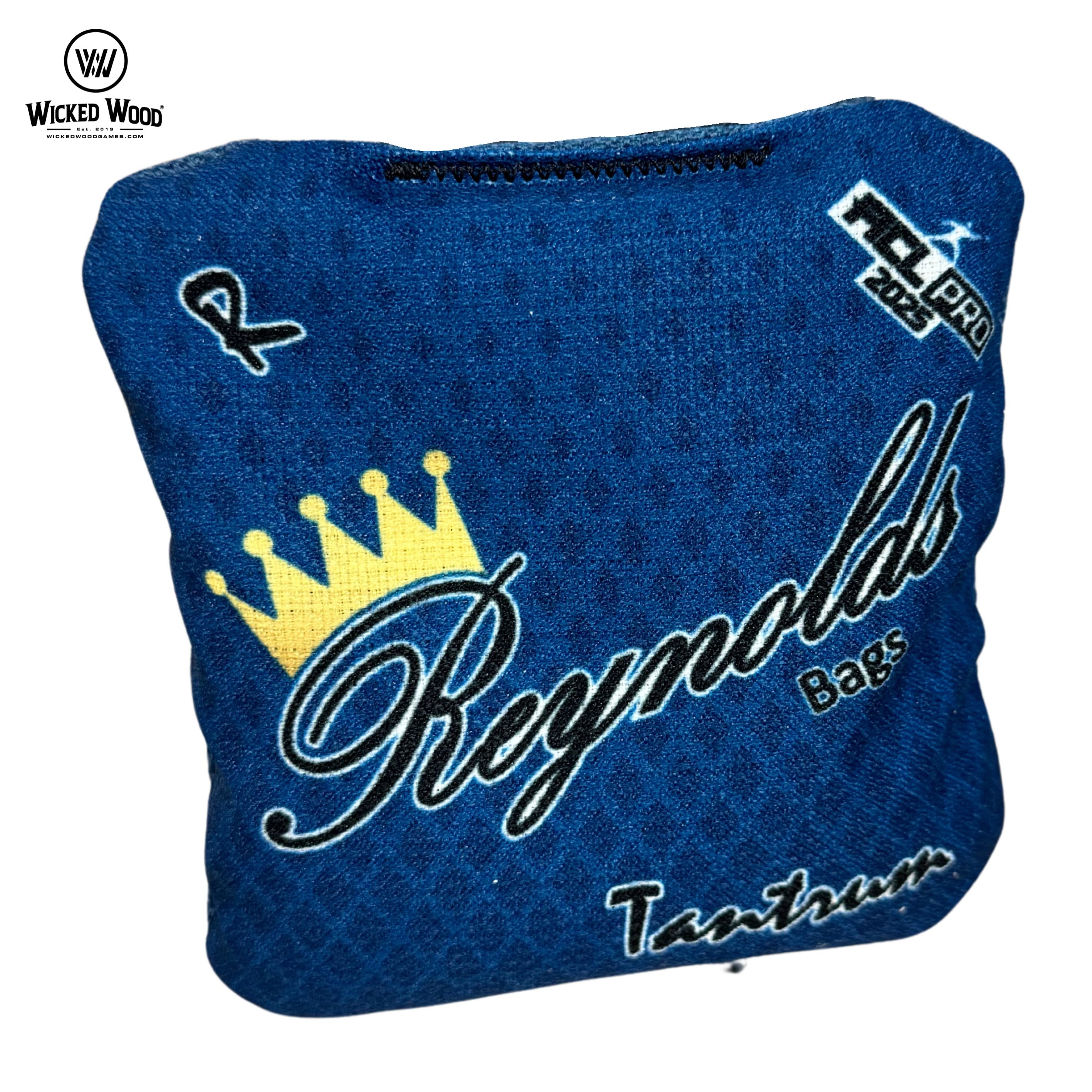 Reynolds Tantrum 2025 Bags - 1x4 Cornhole Bags Cornhole Bags Reynolds Blue