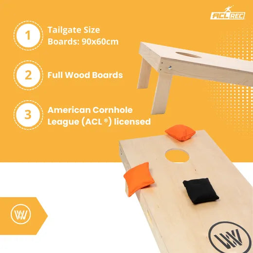 Cornhole Set - 90x60 - Wicked Wood Design