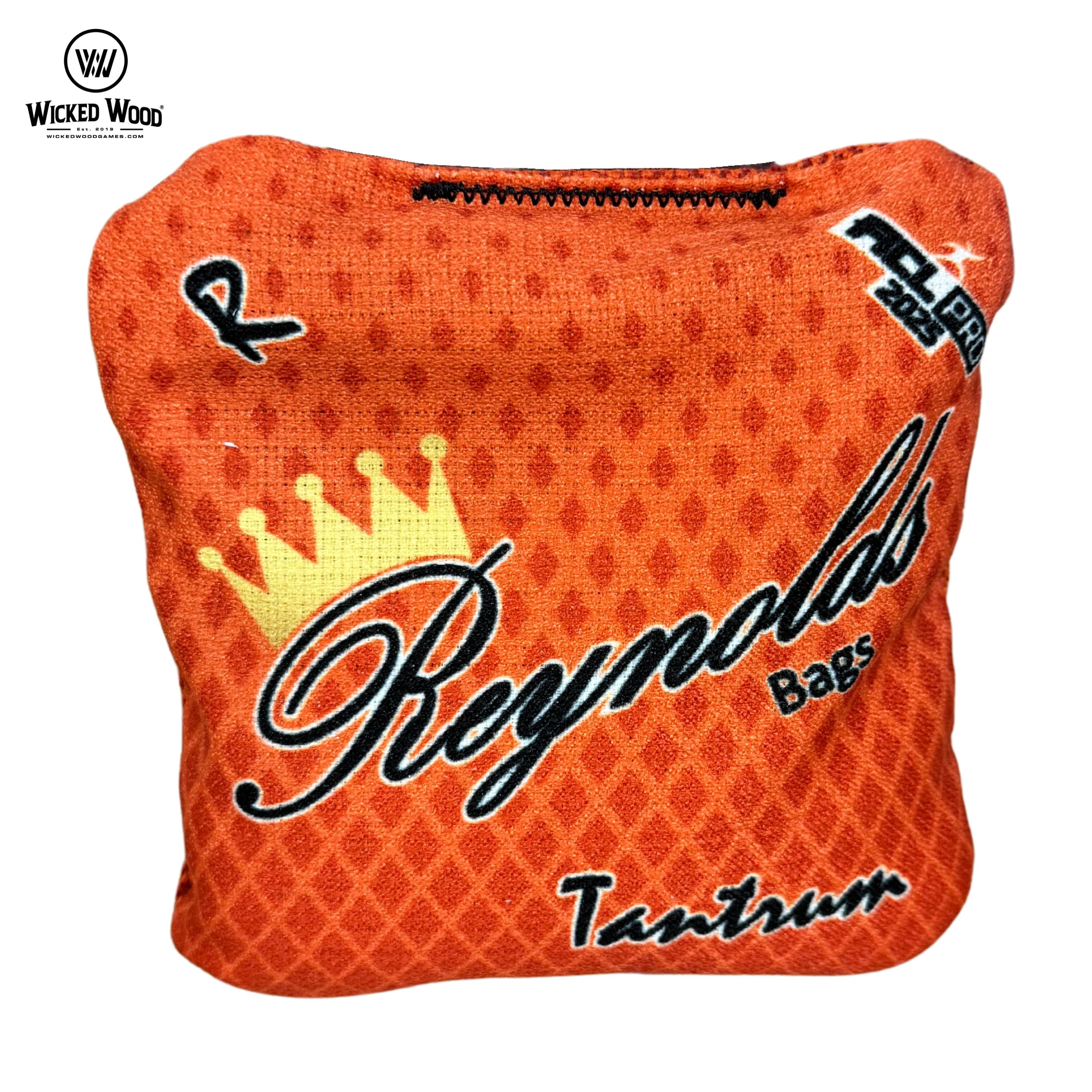 Reynolds Tantrum 2025 Bags - 1x4 Cornhole Bags Cornhole Bags Reynolds Orange