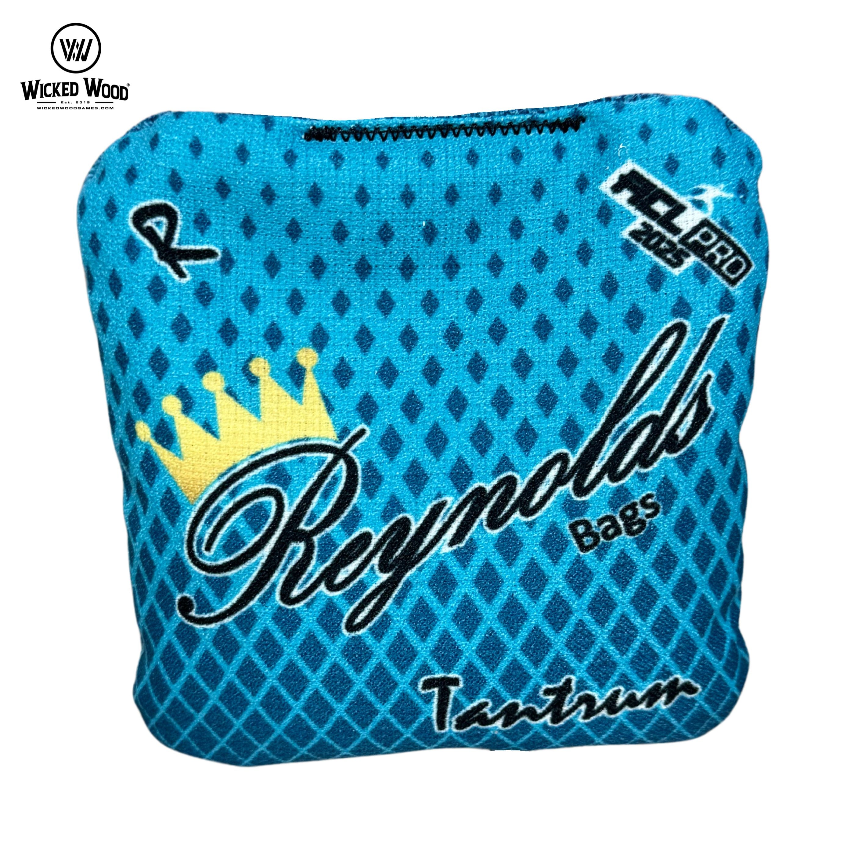 Reynolds Tantrum 2025 Bags - 1x4 Cornhole Bags Cornhole Bags Reynolds Turquoise