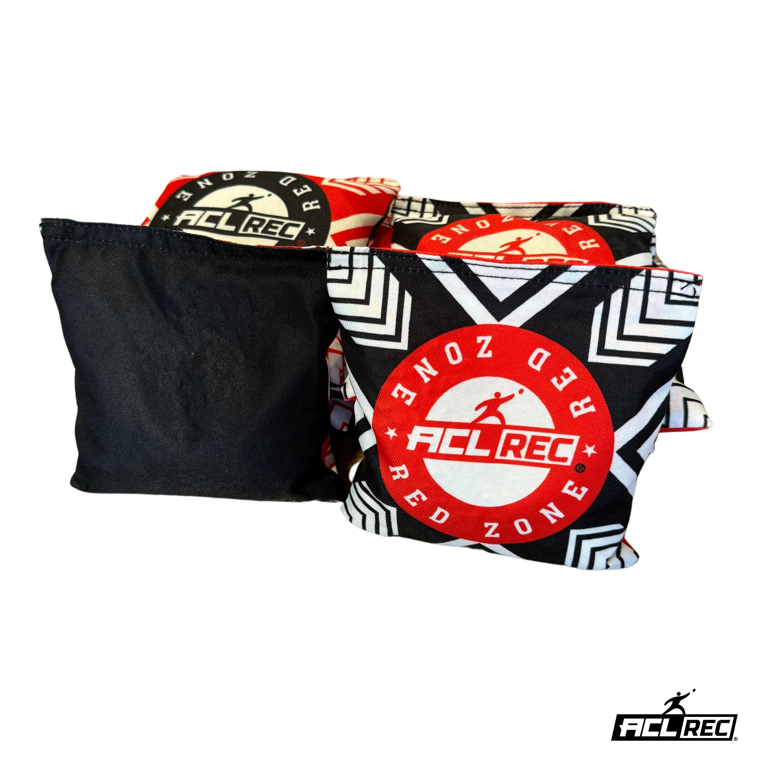 Red Zone Cornhole Bags - 1x4 Bags - 400gr