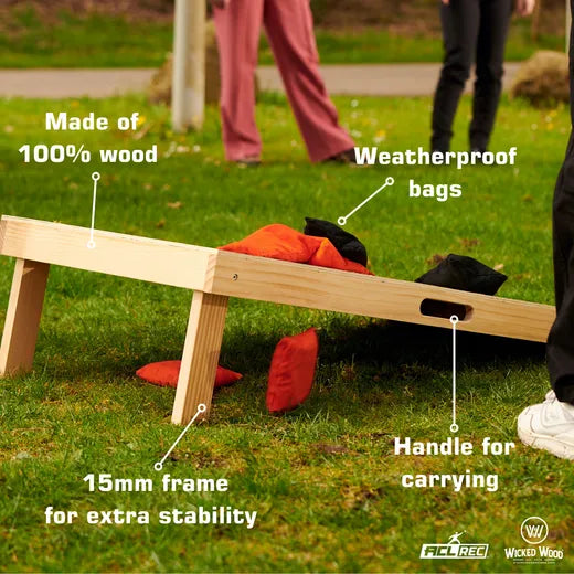 Cornhole Set - 90x60 - Wicked Wood Design