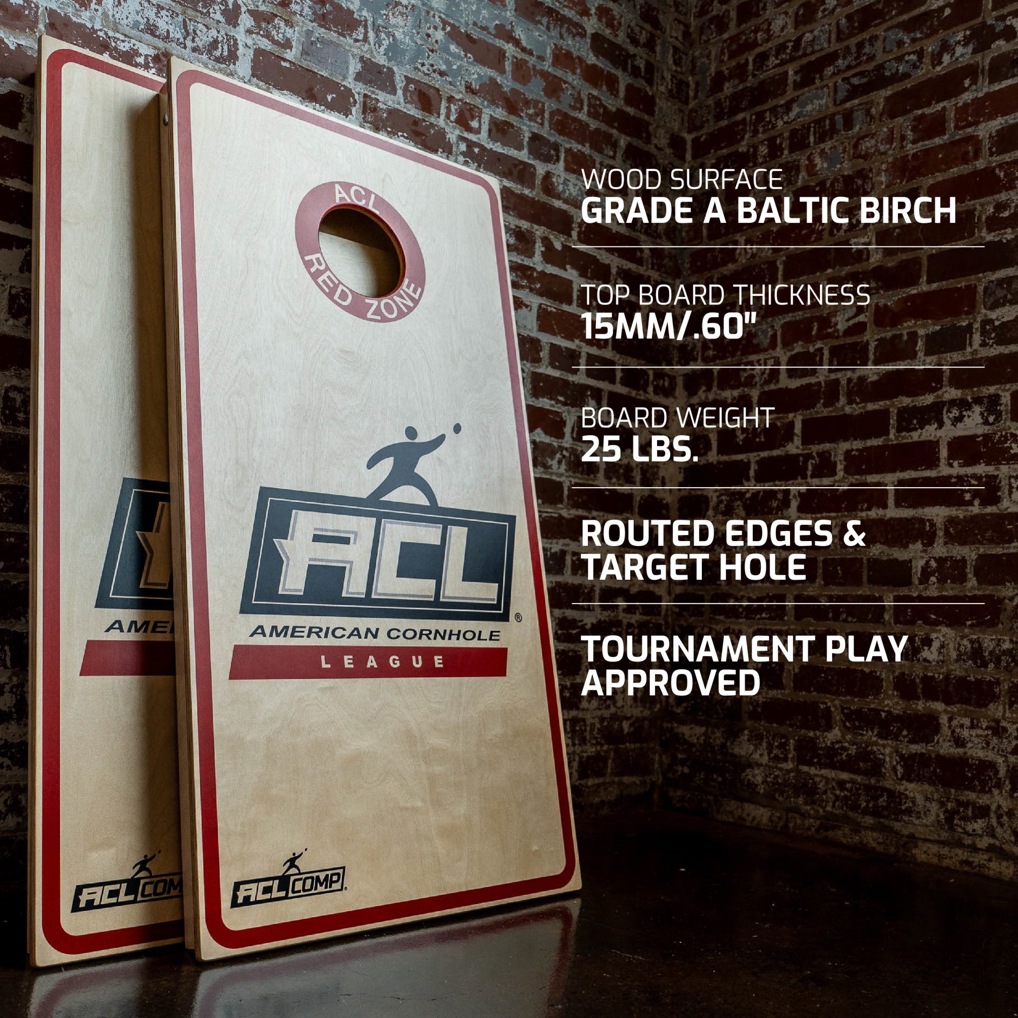 Official American Cornhole League (ACL) Comp Cornhole Set
