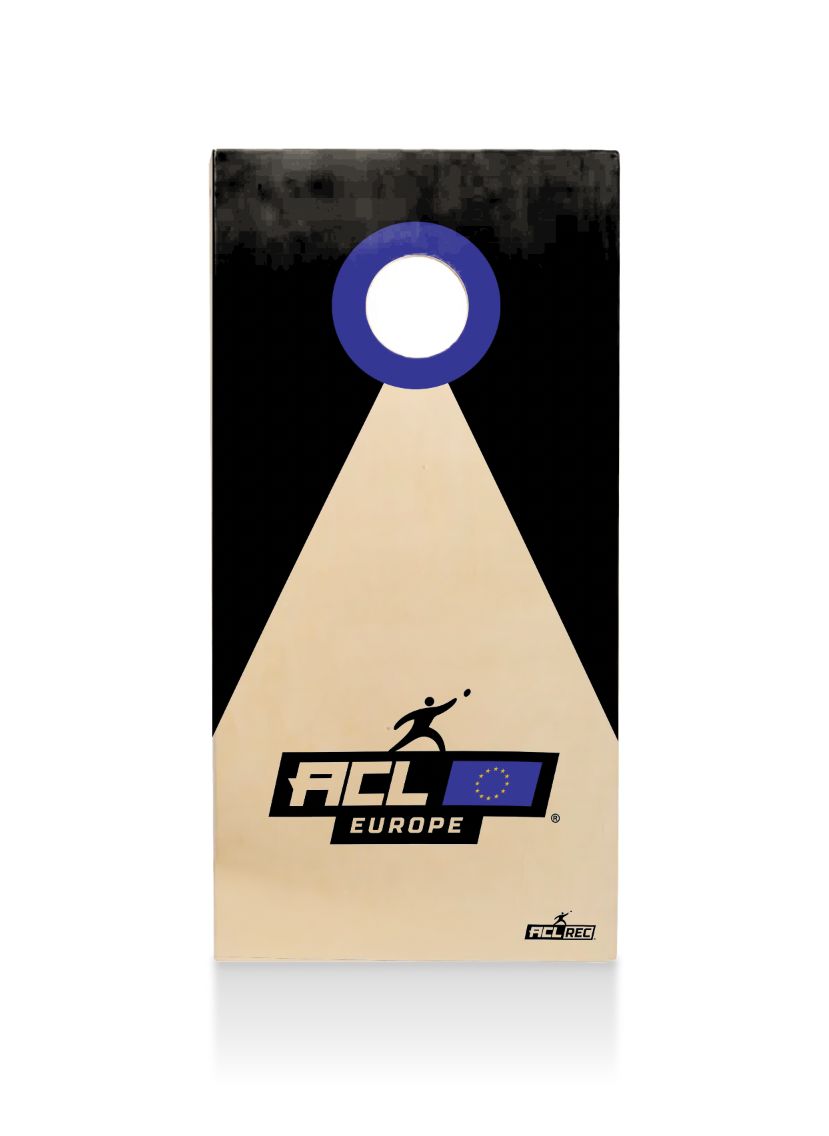 Official ACL Europe (American Cornhole League) Cornhole Board - 120x60cm Cornhole Set ACL ACL (American Cornhole League) - Enkel Boards