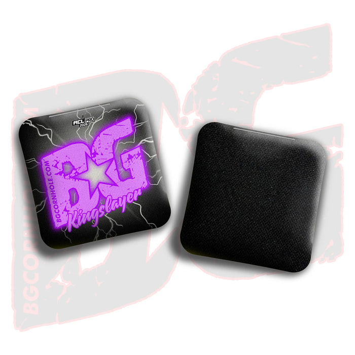 BG Kingslayer 2026 - ACL Pro Bags Cornhole Bags BG Cornhole Black - Black out - Purple