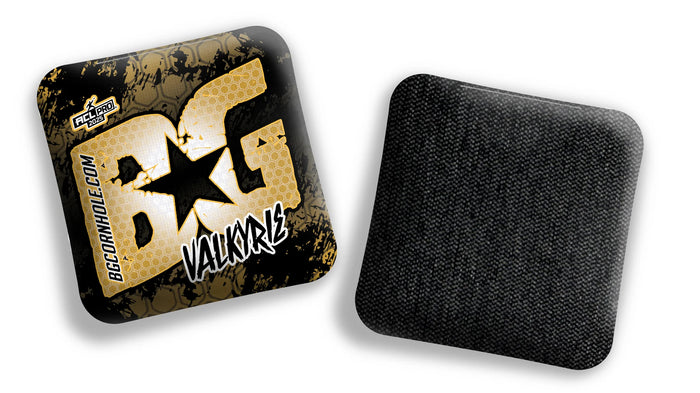 BG Valkyrie 2026 - ACL Pro Bags Cornhole Bags BG Cornhole - Glow Honey - Gold