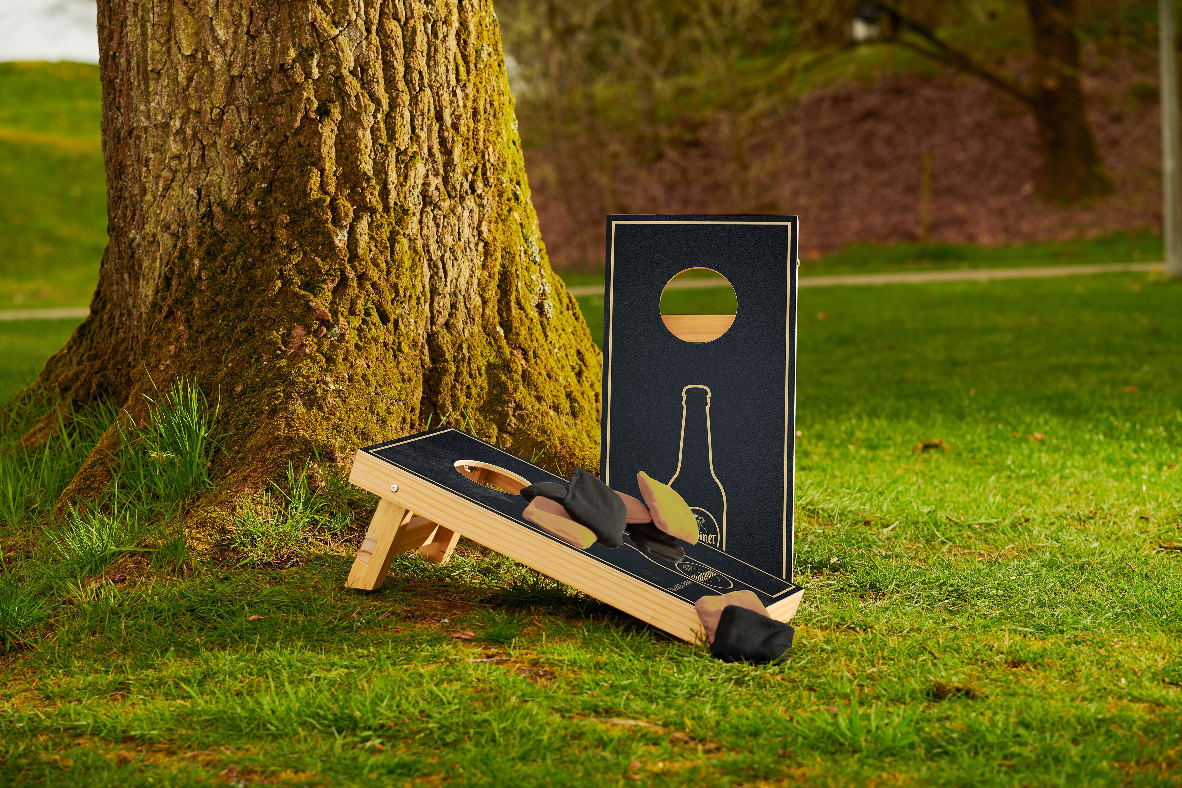 Cornhole Set met Eigen Design - Mini Set Cornhole sets Wicked Wood Games