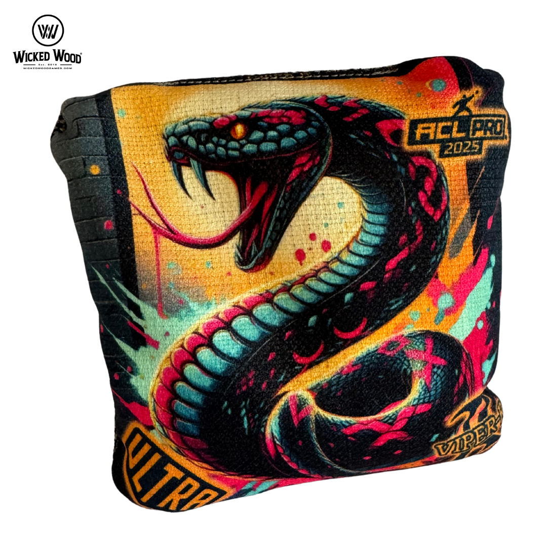 Ultra Viper 2025 - R - 1x4 Cornhole Bags Cornhole Bags Ultra Cornhole Battle Snake