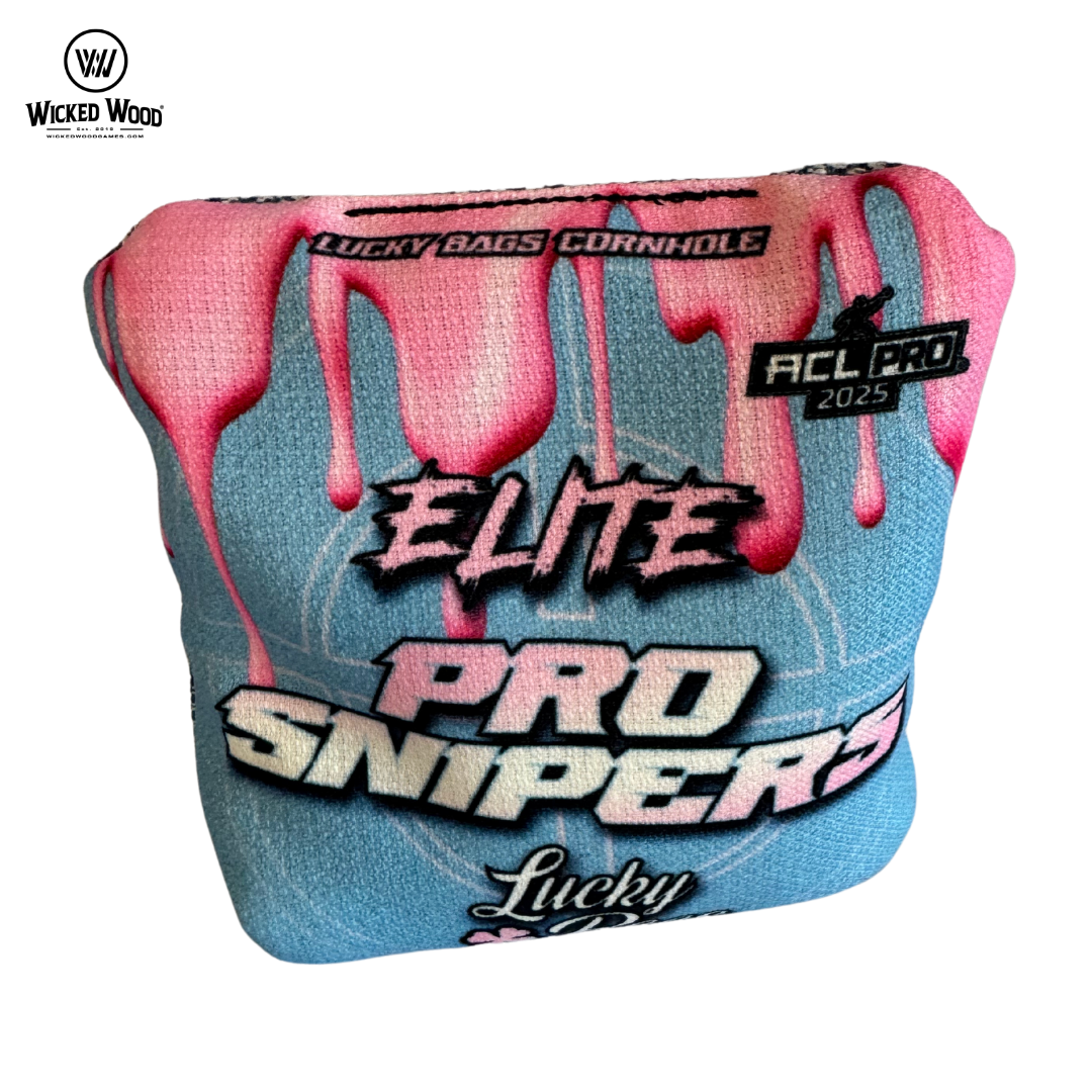 Lucky Bags Pro Sniper Elite 2025 - ACL Pro - 1x4 Cornhole Bags Cornhole Bags Lucky Bags