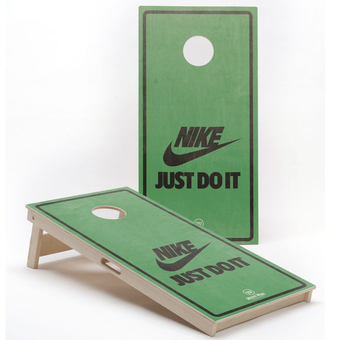 Custom design cornhole set