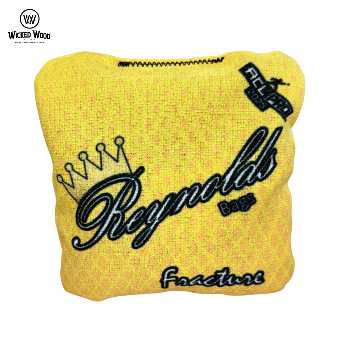 Reynolds Fracture 2025 Bags - 1x4 Cornhole Bags Cornhole Bags Reynolds Geel