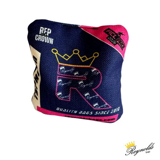 Reynolds Typhoon 2026 - ACL Pro Cornhole Bags Cornhole Bags Reynolds Blue-Pink