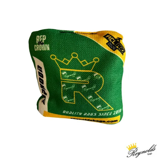 Reynolds Typhoon 2026 - ACL Pro Cornhole Bags Cornhole Bags Reynolds Green-Yellow
