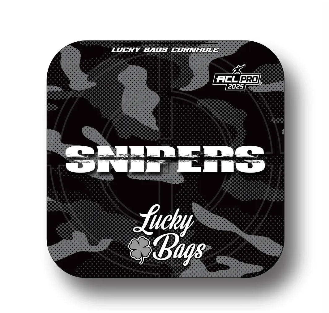 Lucky Bags - Pro Snipers 2025 - 1x4 Cornhole Bags