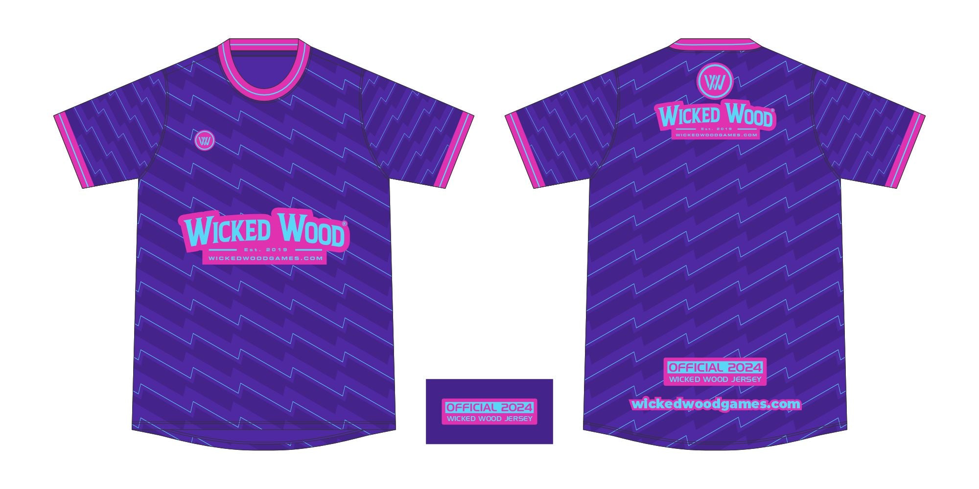 Wicked Wood 2024 Jersey - Paars