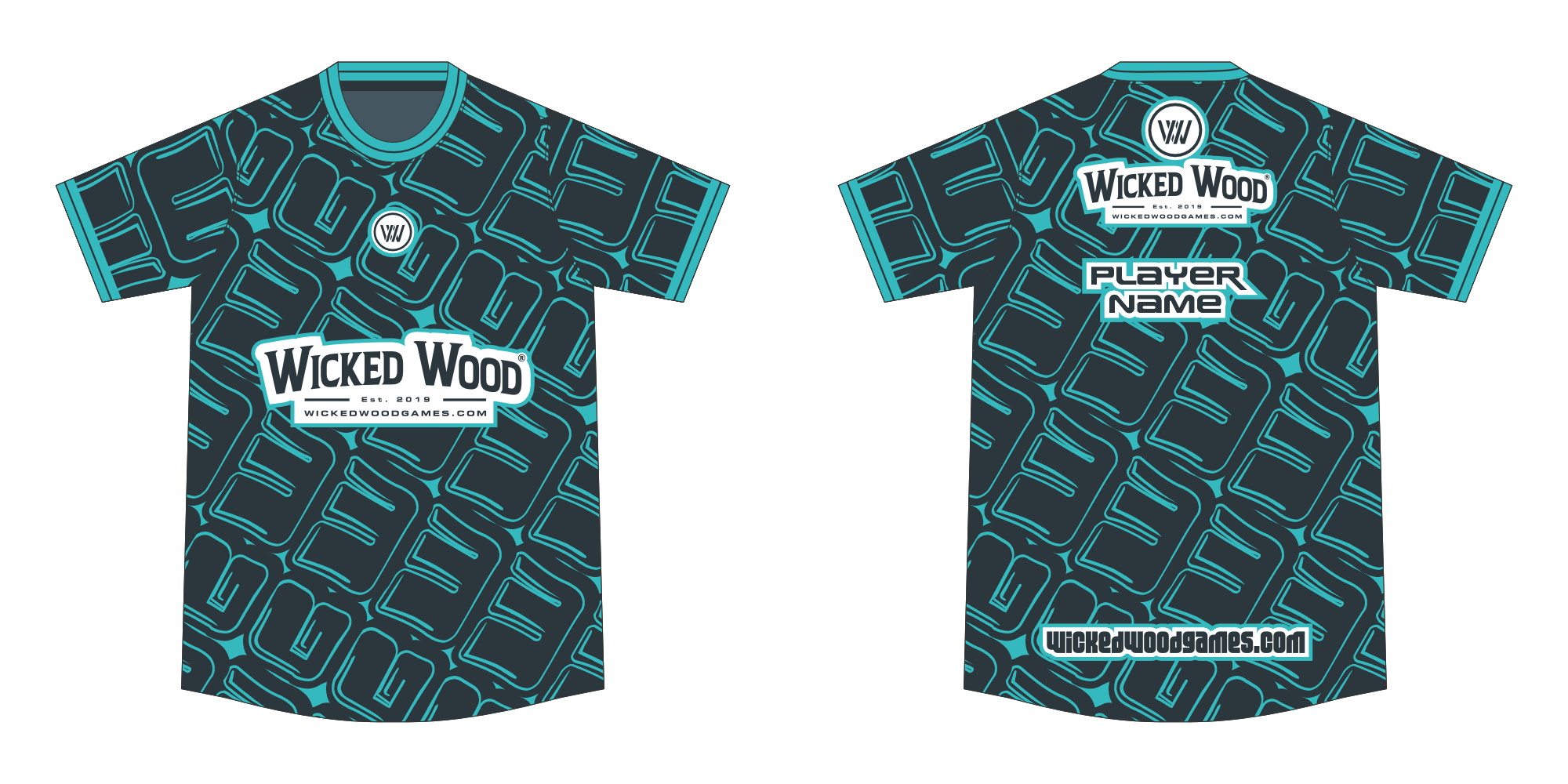 Wicked Wood 2024 Trikot – Grün 