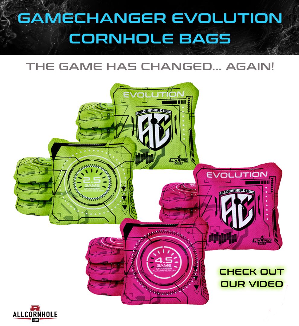 AllCornhole Evolution 2024 - 1x4 Cornhole Bags